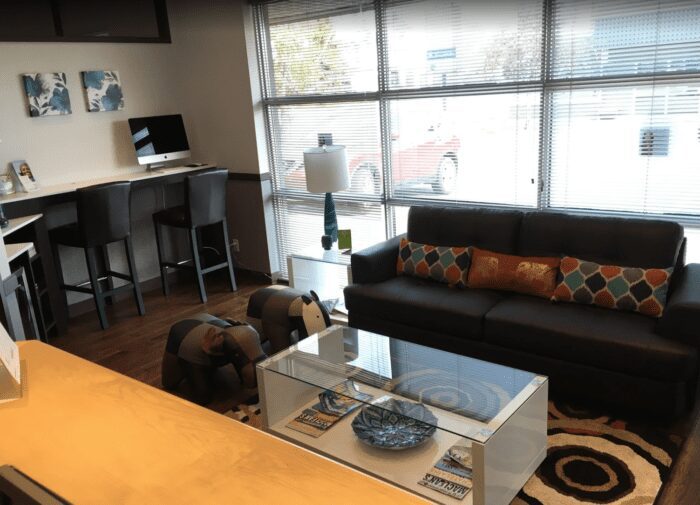 Calgary AB dentist office interior